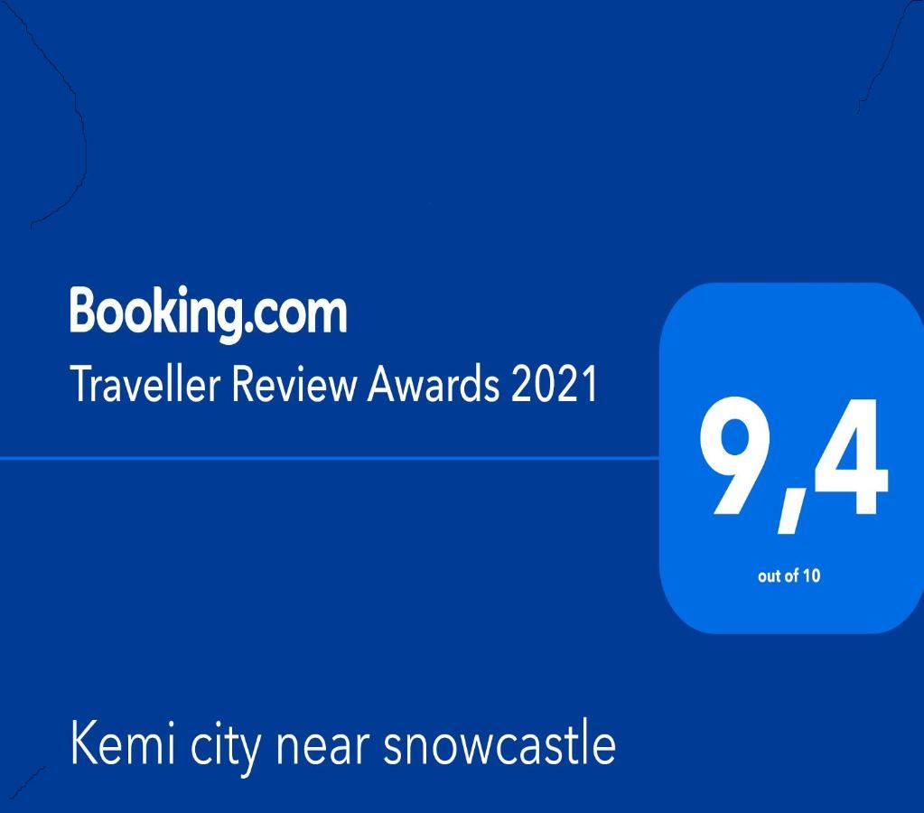 Kemi City L Near Snowcastle, 2 Rooms, Kitchen, Glazed Balcony, Free Parking On Street 외부 사진